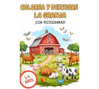 Colorea y Descubre - Animales de la granja