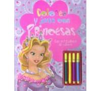 Colorea Y Juega Con Princesas. Con Rotuladores De Colores