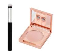 Colored Clay Cc Undereye Corrector,Under Eye Brightener with Brush,Eye Concealer,Undereye Color Corrector for Dark Circles,Clay Neutralizing Makeup Under Eye Hydrating Concealer (Light)