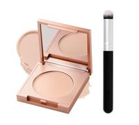Colored Clay CC Undereye Corrector, Under Eye Color Corrector con Pincel, Hidratación Oculta, Cubre Ojeras Oscuras y Proporciona Un Aspecto Impecable (#A)