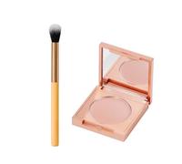 Colored Clay CC Undereye Corrector, Under Eye Color Corrector con Pincel, Hidratación Oculta, Cubre Ojeras Oscuras y Proporciona un aspecto impecable (A)