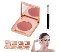 Colored Clay CC Undereye Corrector with Brush, 2025 New Magic Under Eye Corrector, Eye Concealer Undereye Color for Dark Circles (04#Red)