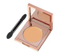 Colored Clay Undereye Corrector, CC Undereye Corrector and Brush, Under Eye Hydrating Concealer, Color Corrector for Dark Circles (02-Natural Color)