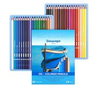 Colored Pencils, Drawing Coloring Set, 9.45x7.09x1.97 Inches Smooth Blending Shades, Break-Resistant Cores for Sketching, Painting, Journaling, Doodling, and Creative Art Projects