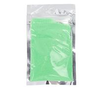Colored Sand Play Sand Never Get Wet Reusable Science Toy para niños niños de 14 a 18 años Toys Handmads 50g Castillos de submarina Aquarium Landscaping (Verde)