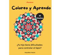 Coloreo y Aprendo: Cuaderno de grafomotricidad para niños de 4 a 8 años