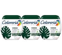 Coloreria Italiana Grey - Tinte para tejidos y prendas en la lavadora, verde bosque, 3 paquetes de 350 g