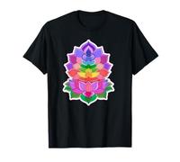 COLORES BRILLANTES CHAKRAS YOGA MISTICO Camiseta