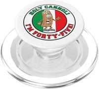 Colores de la bandera italiana Holy Cannoli I'm cuarenta y cinco colores PopSockets PopGrip para MagSafe