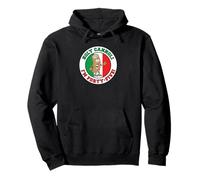 Colores de la bandera italiana Holy Cannoli I'm cuarenta y cinco colores Sudadera con Capucha