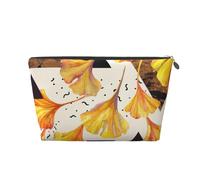 Colores De Otoño Hojas De Ginkgo, Bolsa de artículos de tocador Bolsa de Maquillaje Bolsa de cosméticos Bolsa de artículos de tocador de Viaje portátil