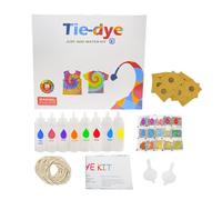 Colores De Tinte | Conjunto De Coloring Textil Con Accesorios Completos | Ideal Para Telas, Calcetines, Bufandas, Proyectos De Casas, Al Aire Libre, Escuela, Familia, Principiantes, Actividad Creativa