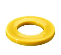 Colores Espaciador plano de nailon Arandela de plástico Junta tórica Tornillo rojo/azul Junta M2 M2.5 M3 M4 M5 M6 M8 M10 M12~M20 Espaciador de aislamiento de nailon(Yellow,M16x30x3(10pcs))