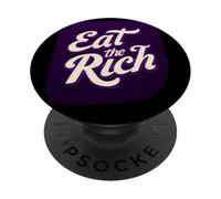 Colores geniales con Eat The Rich Speech PopSockets PopGrip Adhesivo