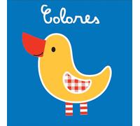 Colores - Libro de Tela Sensorial para Bebés 0-3 Años | Con Animales, Texturas, Páginas Crujientes y Etiquetas de Colores para Aprender Jugando