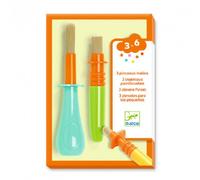 Colores para peques 3 pinceles - Djeco