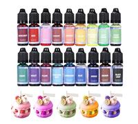 Colores para Tinte de Velas - Set de Pigmentos Líquidos para DIY, Pigmentos Líquidos para, Tinte de Coloración de Alta Concentración | Adecuado para la fabricación de velas, elaboración de j