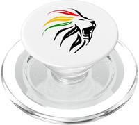 Colores Rasta Lion & Rastafari para Amantes del Reggae y Jamaica PopSockets PopGrip para MagSafe