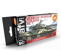 AK Acrylics 3Gen AVF SET AK11662 MODERN RUSSIAN COLOURS VOL 1 3G (6x17ml)