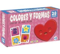 Colores y formas (Dominó de asociación)