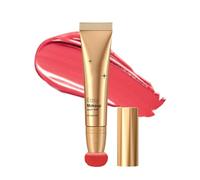 Colorete Y Contorno Maquillaje, Lápiz De Contouring Líquido, Colorete En Crema, Blush Líquido Iluminador Multifuncional,Rubor Facial Instantáneo, Fácil Aplicar Y Resistente Al Agua,15g,rojo melocotón