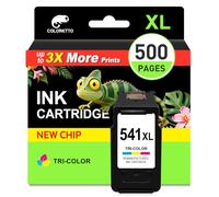 COLORETTO 541XL Tinta para Canon 541 MX475 MG3650S TS5100 TS5150 TS5151 | canon CL-541 Color pixma MG2150 MG3250 MG4250 MX375 MX435 MG3600 MG3650 MG2100 MG2250 MG3100 MG3150 MG3200 MG3500 MX470 MX570