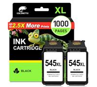 COLORETTO 545XL Tinta para Canon 545 XL TS3350 TR4650 MG3050 MG2900 TS305 | Canon 545 Negro Pack PIXMA MG2556S MG2540 TS3150 TS3151 TS3325 TS3350 MG2450 MG2920 MX495 MX490 MG2550 TR4550 MG2950 PG-545