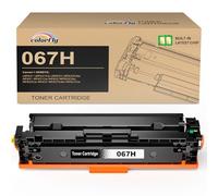 colorfly 067H 067 Tóner Compatible con Tóner Canon 067H Negro para Canon i-SENSYS LBP631 LBP631Cw LBP633 LBP633Cdw MF651 MF655 MF657 MF651Cw MF655Cw MF657Cw MF655Cw MF655Cdw 57Cdw, 1 Pack