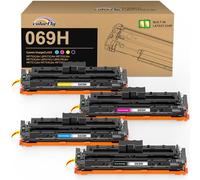 colorfly 069H 069 Cartucho de tóner compatible con Canon 069H (con chip) para CRG-069H CRG-069 para imageCLASS MF752Cdw LBP673Cdw MF754Cdw LBP674Cx MF751Cdw MF753Cdw MF756Cx