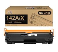 colorfly 142A W1420A 142X W1420X 1420X Sin Chip, con Herramientas 142A Negro Compatible con tóner W1420A de 142 A para LaserJet m110we m110w MFP M139we m140w m140we