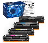 colorfly CF210X 131X Cartucho de Toner para HP LaserJet Pro 200 MFP M276n | para HP 131X 131A CF210X CF211X CF213X CF212X para HP LaserJet Pro 200 color MFP M276nw M251n M251nw CP1215 CP1515n CM1312nfi