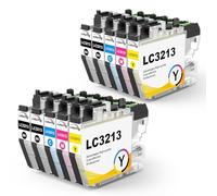 colorfly LC3213 Cartuchos de Tinta para Brother LC3213 LC3211 Compatible para Brother DCP-J572dw MFC-J497DW MFC-J890DW DCP-J772DW DCP-J774DW MFC-J895DW (10 Pack)