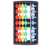 Colorful Abacus Exquisita Herramienta de Cálculo para un Rápido Aprendizaje de Matemáticas, ábaco Escolar para Niños, Material Plástico, 4,7 X 2,4 X 0,6 Pulgadas