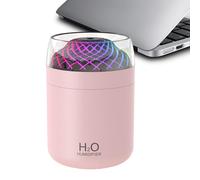 Colorful Ambient Light Humidifier - 5.55x3.86 Inches Small Humidifier | 500ml Small Cool Mist Humidifiers | Home Air Atomizer with Colorful Light, Humidification Equipment for Travel Offices