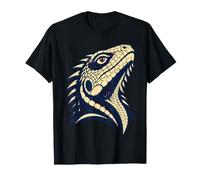 Colorful Bearded Dragon Face Reptile Animal Lover Camiseta
