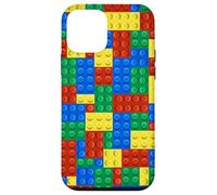 Colorful Block Pattern Retro Toy Brick Style for Creatives Carcasa para iPhone 12 Mini