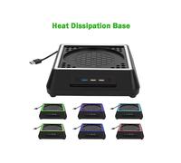 Colorful Breathing Cooling Base Fan Accessory Charger Dock Stand 3 USB Cooler for XB Series X Console