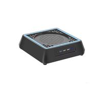 Colorful Breathing Cooling Base Fan Accessory Charger Dock Stand 3 USB Cooler for XB Series X Console