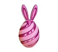 Colorful Bunny Spinner - Tactile Fidget Toy, Finger Rolling with Smooth Motion, Reducing, Pocket Toy, Helper for Encouraging Calm Concentration Development