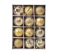 Colorful Christmas Decoration - Shatterproof Christmas Baubles | Disco Ball Decorations with Glitter Accents, Holiday Set with Hanging Strings, Seasonal Baubles, Decorative Balls For Display