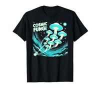 Colorful Cosmic Mushrooms Galaxy Universe Cosmos Fungi Camiseta