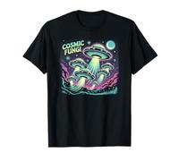 Colorful Cosmic Mushrooms Galaxy Universe Cosmos Fungi Camiseta