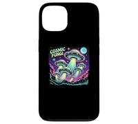 Colorful Cosmic Mushrooms Galaxy Universe Cosmos Fungi Carcasa para iPhone 13