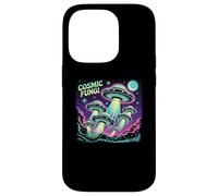 Colorful Cosmic Mushrooms Galaxy Universe Cosmos Fungi Carcasa para iPhone 14 Pro