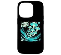 Colorful Cosmic Mushrooms Galaxy Universe Cosmos Fungi Carcasa para iPhone 14 Pro