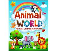 Colorful Creatures: A Fun Animal Coloring Adventure: Engaging Illustrations for Kids Aged 3 to 6