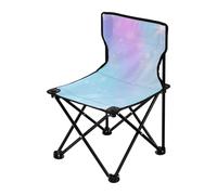 Colorful Designs - Sillas plegables de noche estrellada de ensueño para adultos, silla de playa ultraligera, bolsa de transporte, silla portátil para esperar en fila para pescar en el hielo al aire