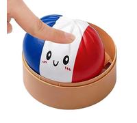 Colorful Dumpling Toy, National Flag , Soft Bun Fidget, Sensory Relief Gadget with Rebound Feel, Cute Stress Toy with Compact Design, Novelty Gift for Home or School and Travel