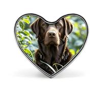 Colorful Elephant Painting Lapel Pin Heart Brooches And Pins - Metal Badge for Shirts, Jackets, Hats | Durable Fashion Accessory & Gift for Men, Women, Events