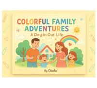 Colorful Family Adventures: A Day in Our Life - Fun Family Coloring Book for Kids